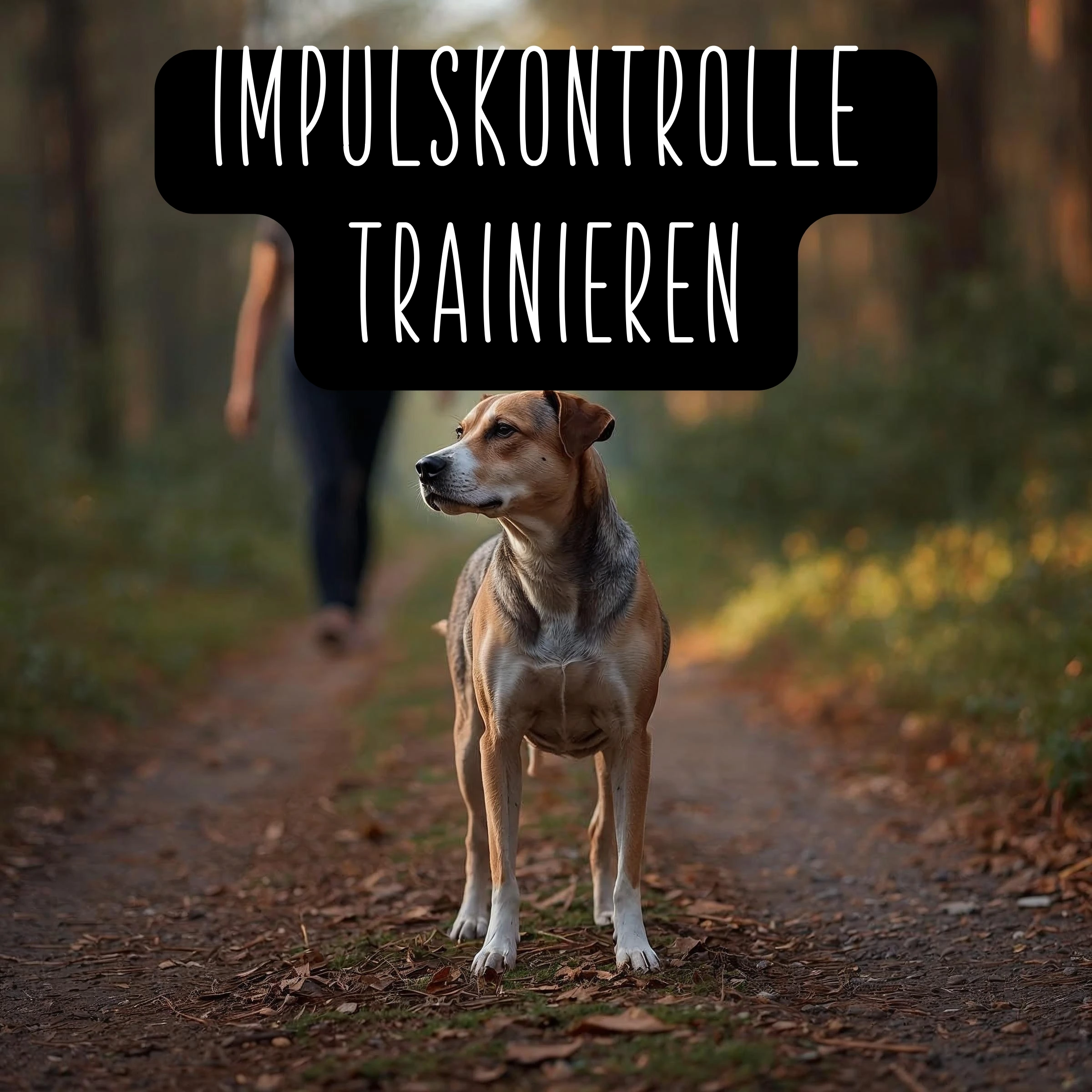 Hundetraining im Wald