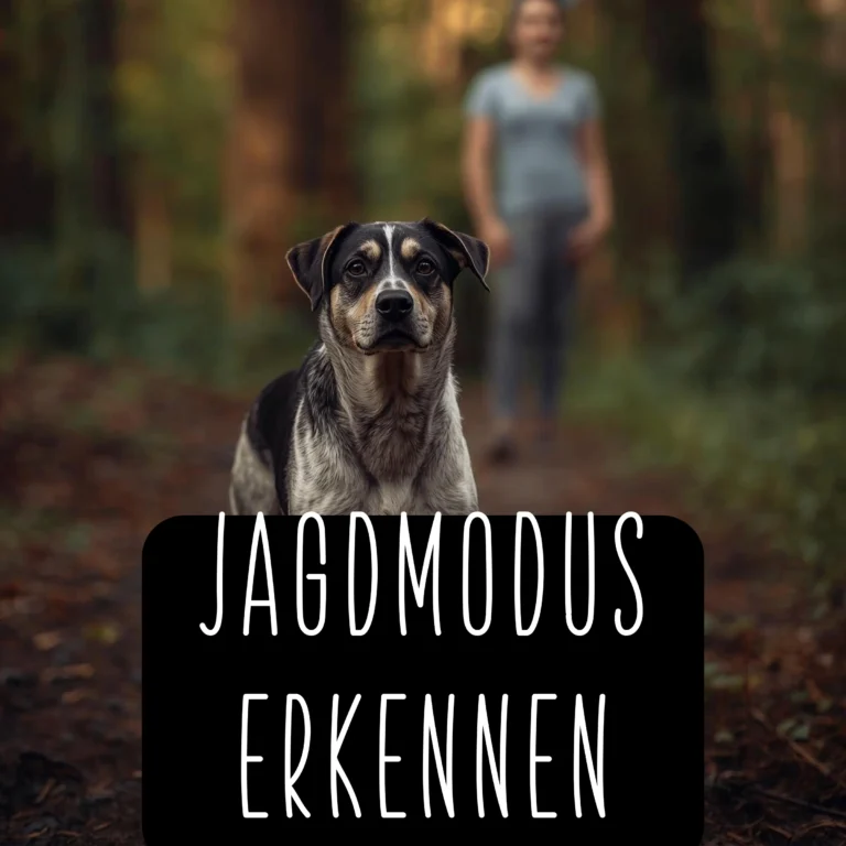 Jagdmodus beim Hund wahrnehmen